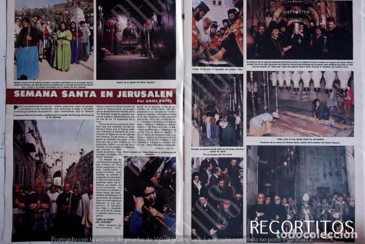 Coleccionismo de revistas y peri&oacute;dicos: SEMANA SANTA EN JERUSALEM 1981