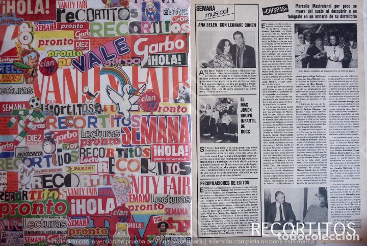 Coleccionismo de Revistas y Peri&oacute;dicos: ACUARELA ANA BELEN CELIA GAMEZ PICHI DON ALFONSO DE BORBON MARIA DOLORES PRADERA