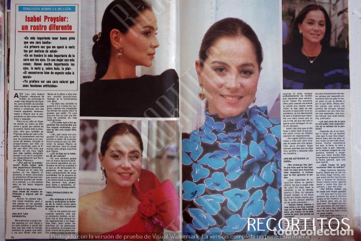 Sammeln von Zeitschriften und Zeitungen: ISABEL PREYSLER