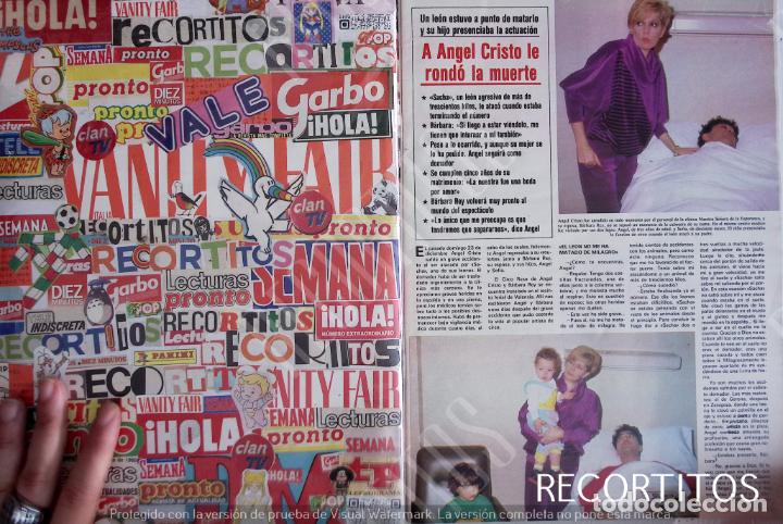 Coleccionismo de revistas y peri&oacute;dicos: barbara rey angel cristo
