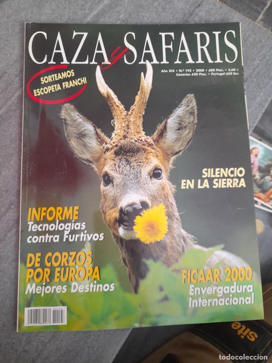 Coleccionismo de revistas y peri&oacute;dicos: Revista Caza y safaris N&deg; 193 Ficaar Corzos safari