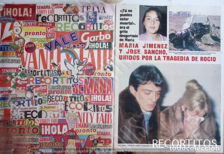 Coleccionismo de Revistas y Peri&oacute;dicos: maria jimenez pepe sancho funeral de rocio