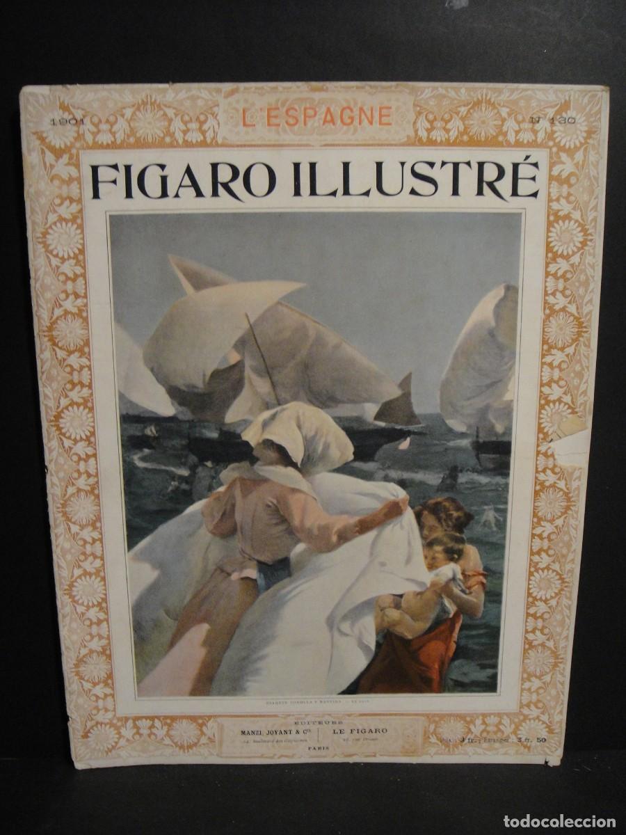 Coleccionismo de Revistas y Peri&oacute;dicos: le figaro illustre n&ordm; 130 , janvier 1901 - especial espa&ntilde;a en la exposicion de paris