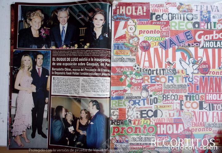 Sammeln von Zeitschriften und Zeitungen: john galiano farah diba marisa de borbon beatriz de orleans