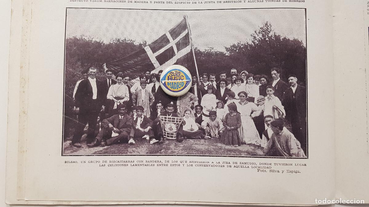 Coleccionismo de Revistas y Peri&oacute;dicos: REVISTA BLANCO Y NEGRO 1913. BIBLIOFILO. LUANCO. MARRUECOS CUDIA . BIPLANO NIEUPORT. ZAMUDIO