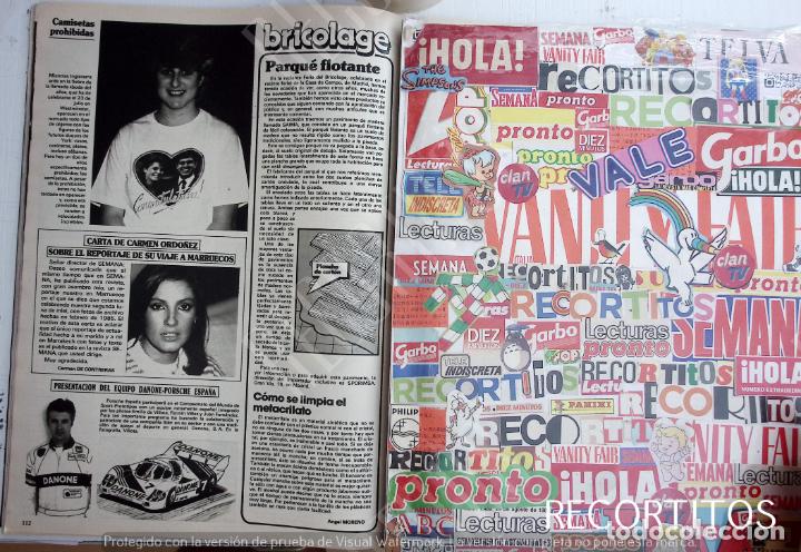Coleccionismo de Revistas y Peri&oacute;dicos: VILLOTA DANONE PORSCHE CARMINA ORDO&Ntilde;EZ