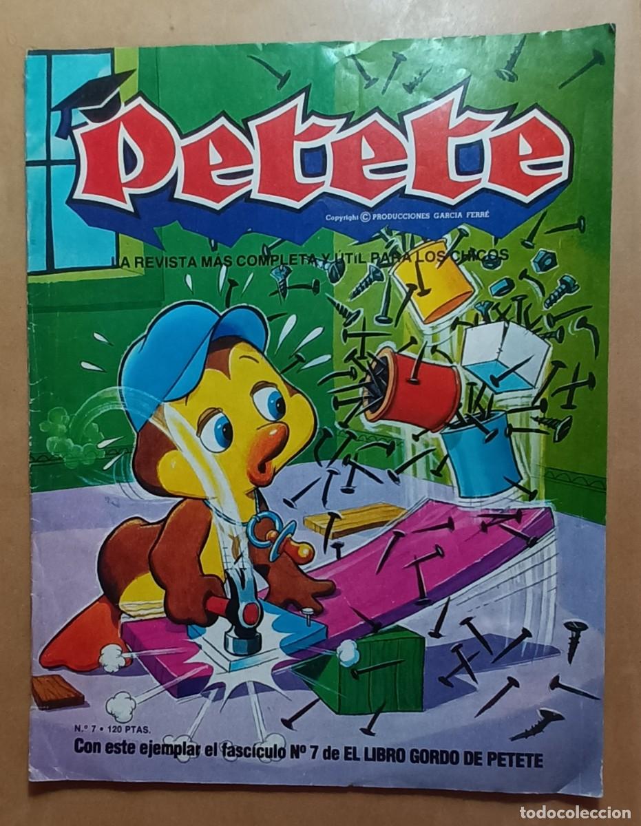 Coleccionismo de Revistas y Peri&oacute;dicos: PETETE N&ordm; 7 - ED. P.T.T. - 1982