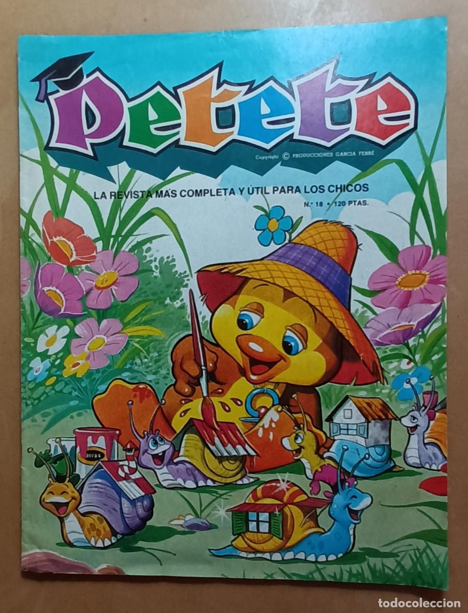 Coleccionismo de Revistas y Peri&oacute;dicos: PETETE N&ordm; 18 - ED. P.T.T. - 1982