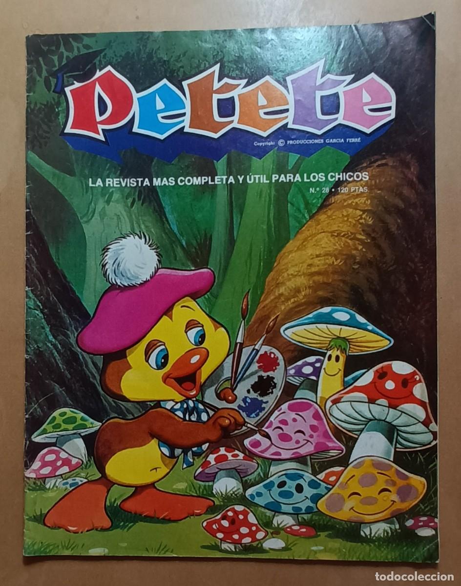 Coleccionismo de Revistas y Peri&oacute;dicos: PETETE N&ordm; 28 - ED. P.T.T. - 1982