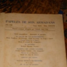 Coleccionismo de Revistas y Periódicos: RVPR T7 PAPELES SON ARMADANS. CAMILO JOSÉ CELA. AÑO 1963 AGOSTO AÑO 8 TOMO 30 NÚMERO 139