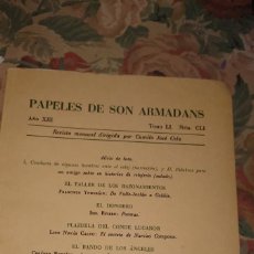 Coleccionismo de Revistas y Periódicos: RVPR T7 PAPELES SON ARMADANS. CAMILO JOSÉ CELA. AÑO 1968 OCTUBRE AÑO 13 TOMO 51 NÚMERO 151