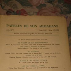 Coleccionismo de Revistas y Periódicos: RVPR T7 PAPELES SON ARMADANS. CAMILO JOSÉ CELA. AÑO 1969 MAYO AÑO 14 TOMO 53 NÚMERO 158