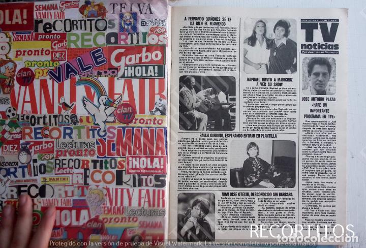 Coleccionismo de revistas y peri&oacute;dicos: JUAN JOSE OTEGUI PAULA GORDOKI JOSE ANTONIO PLAZA FERNANDO QUI&Ntilde;ONES raphael MARICRUZ SORIANO