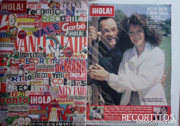 Collectionnisme de Revues et Journaux: RECORTE PORTADA JACLYN SMITH DAVID DOYLE LOS ANGELES DE CHARLIE