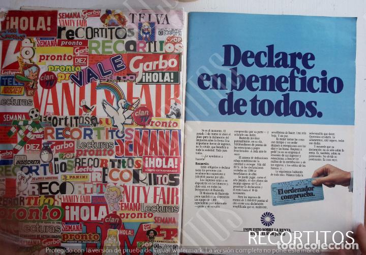 Collectionnisme de Revues et Journaux: DECLARACION DE LA RENTA ANUNCIO PUBLICIDAD