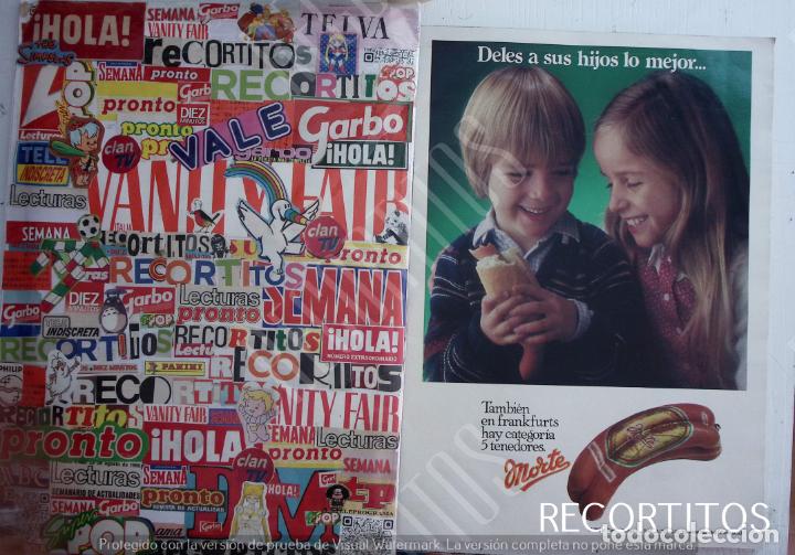 Collectionnisme de Revues et Journaux: MORTE FRANKFURT ANUNCIO PUBLICIDAD
