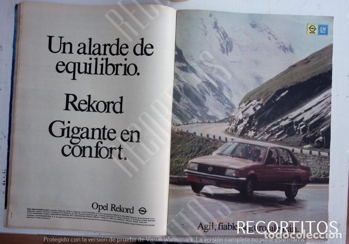 Coleccionismo de revistas y peri&oacute;dicos: OPEL REKORD ANUNCIO PUBLICIDAD