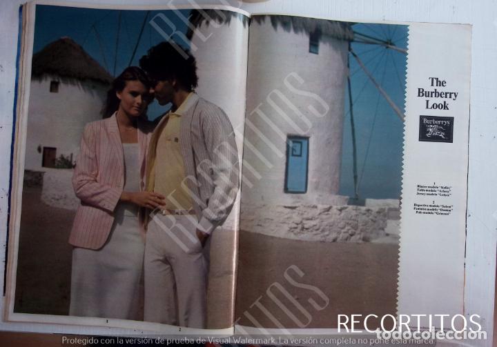 Coleccionismo de revistas y peri&oacute;dicos: THE BURBERRY LOOK ANUNCIO PUBLICIDAD