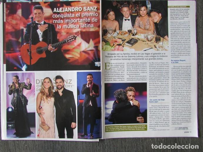 Coleccionismo de Revistas y Peri&oacute;dicos: RECORTE REVISTA PRONTO 2377 2017 ALEJANDRO SANZ. NI&Ntilde;AS DE ALC&Agrave;SSER.