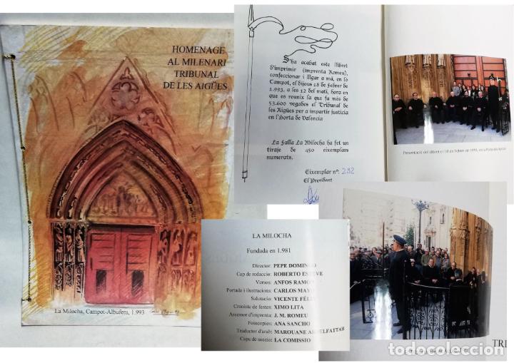 Coleccionismo de revistas y peri&oacute;dicos: HOMENAGE AL MILENARI TRIBUNAL DE LES AIG&Uuml;ES. Falla la Milocha Campot-Albufera 1993
