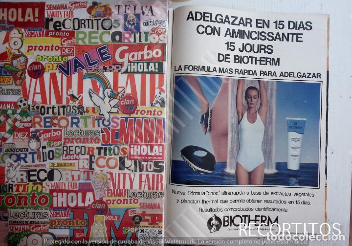 Coleccionismo de revistas y peri&oacute;dicos: BIOTHERM ANUNCIO PUBLICIDAD
