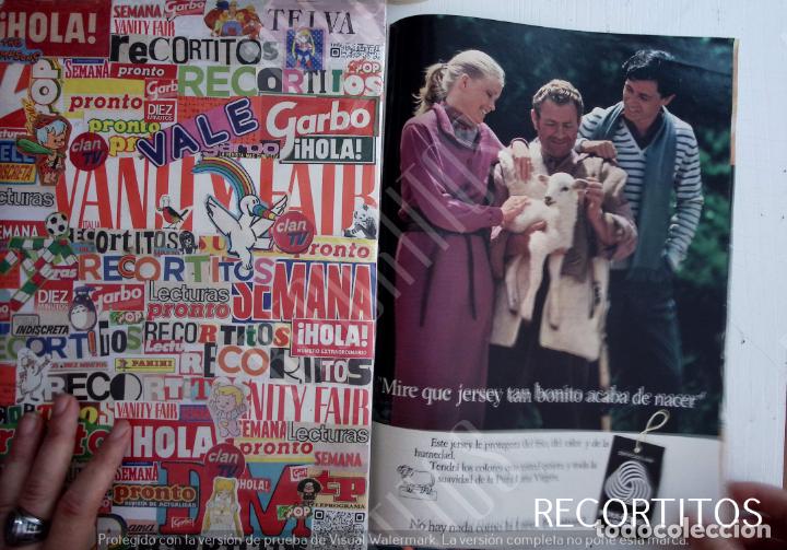 Sammeln von Zeitschriften und Zeitungen: LANA PURA LANA ESTILO ANUNCIO MODA TRAJES FUENTECAPALA