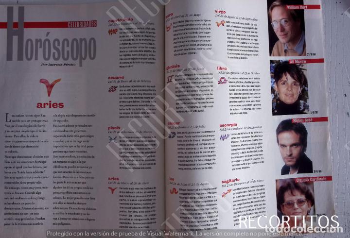 Coleccionismo de Revistas y Peri&oacute;dicos: MIGUEL BOSE CLAUDIA CARDINALE WILLIAM HURT ALI MCGRAW