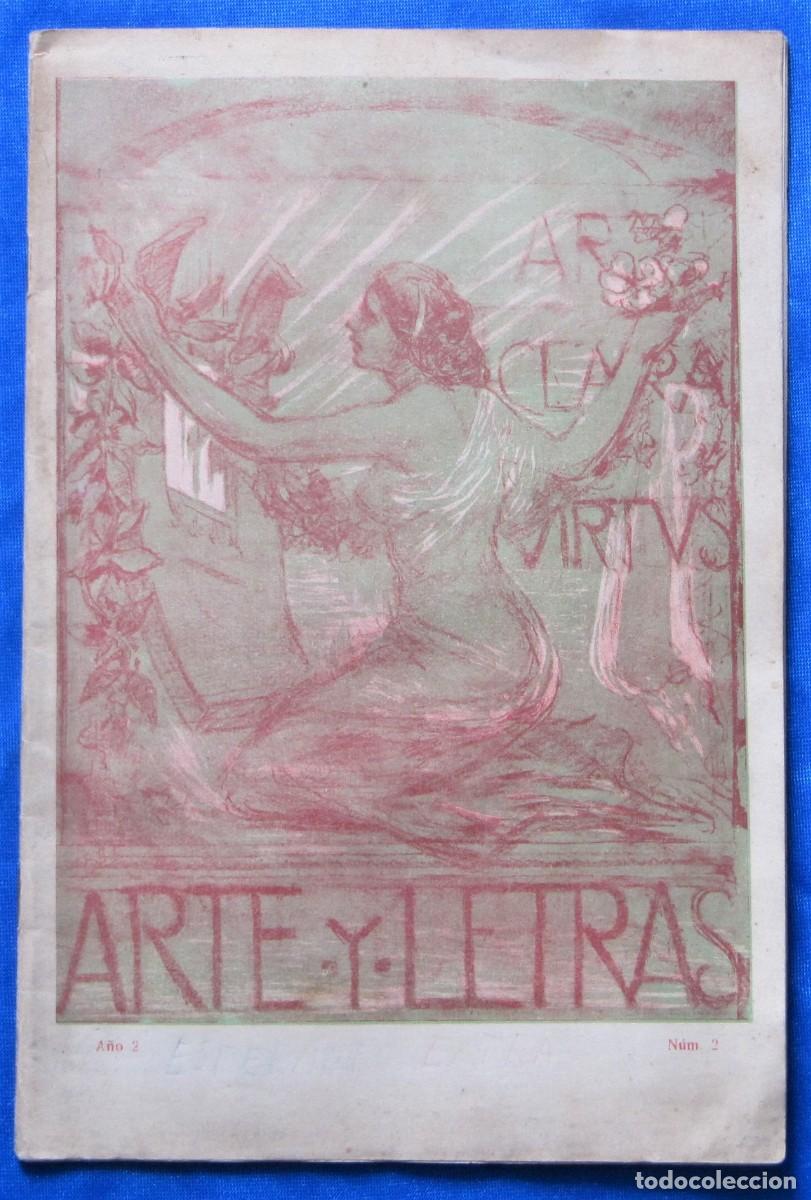 Coleccionismo de Revistas y Peri&oacute;dicos: ARTE Y LETRAS. REVISTA MENSUAL. A&Ntilde;O 2. N&Uacute;M 2. BUENOS AIRES. ENERO 1910.