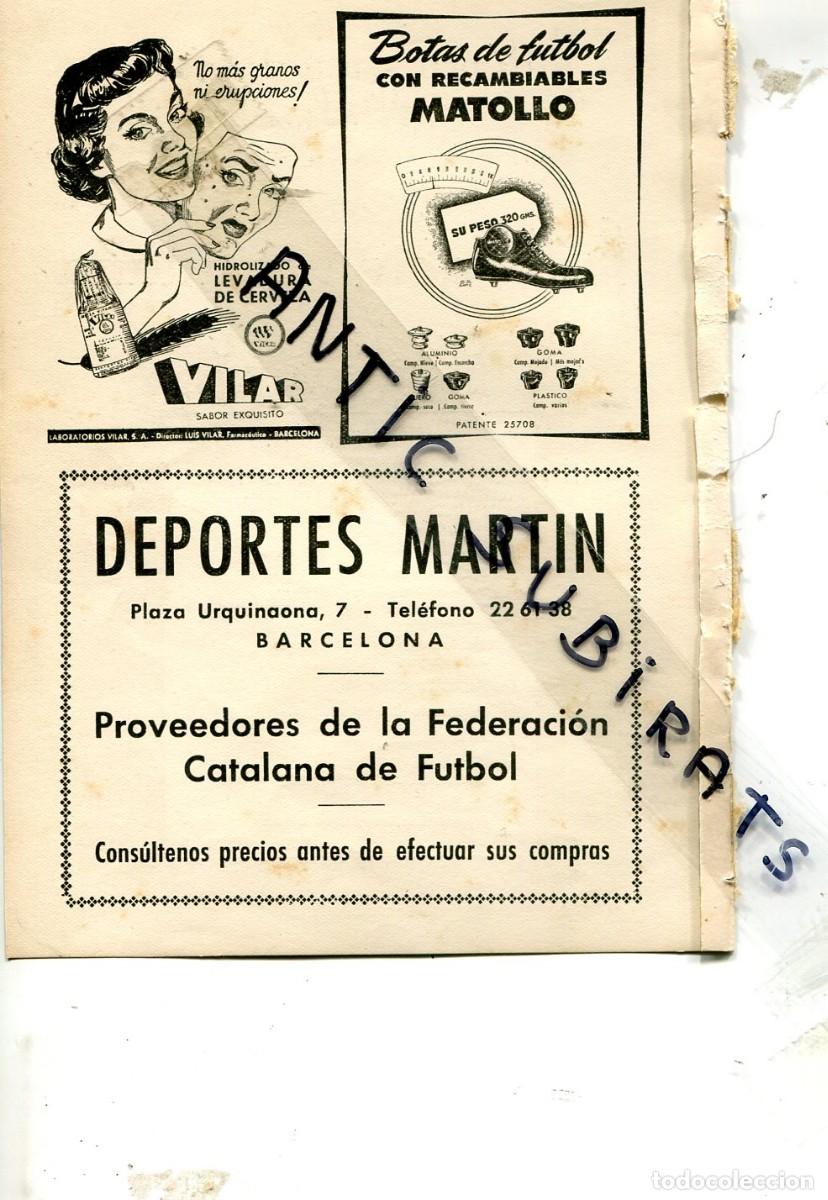 Collection Magazines and Newspapers: BOLETIN A&Ntilde;O 1951 LAPIZ TERMOSAN LABORATORIO DOMENECH GARCIA PARA DEPORTISTAS DEPORTES MARTIN