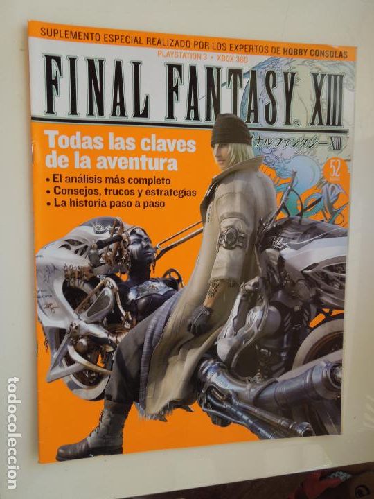 Coleccionismo de Revistas y Peri&oacute;dicos: FINAL FANTASY XIII . TODAS LAS CLAVES DE LA AVENTURA - HOBBY CONSOLAS - 52 PAG