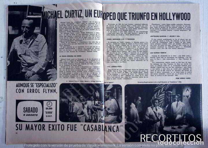 Coleccionismo de Revistas y Peri&oacute;dicos: MICHAEL CURTIZ
