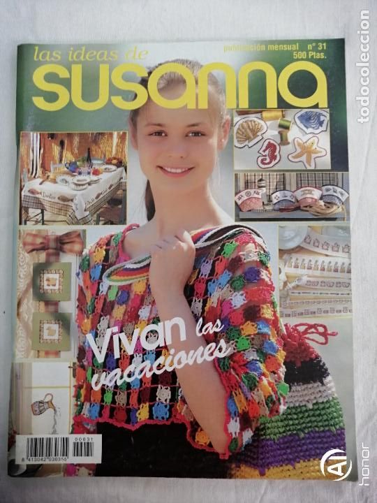 Collection Magazines and Newspapers: LAS IDEAS DE SUSANNA N&ordm; 31, EN ESPA&Ntilde;OL, PUNTO DE CRUZ VIVAN LAS VACACIONES , MEDIA