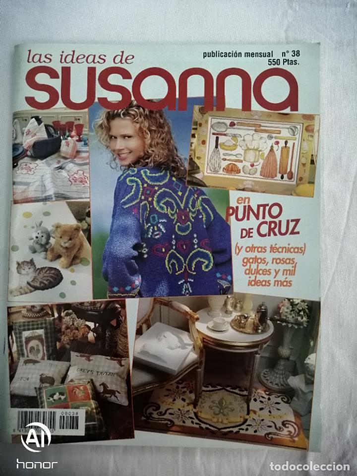 Collection Magazines and Newspapers: LAS IDEAS DE SUSANNA N&ordm; 38, EN ESPA&Ntilde;OL, PUNTO DE CRUZ, , MEDIA, Y OTRAS TECNICAS GATOS ROSAS DULCES