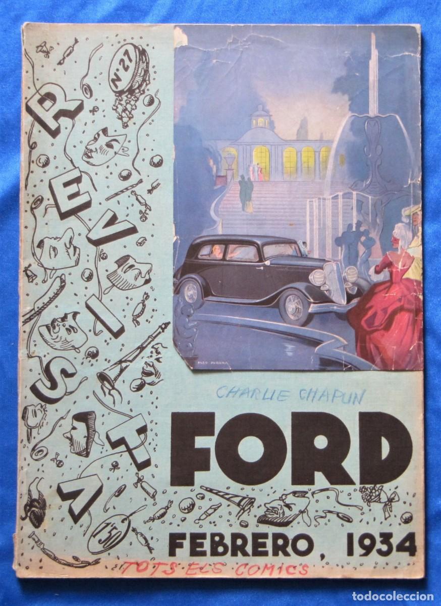 Coleccionismo de Revistas y Peri&oacute;dicos: REVISTA FORD. N&ordm; 27. FEBRERO 1934,