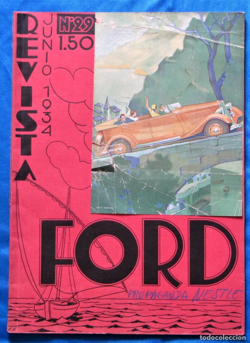 Coleccionismo de Revistas y Peri&oacute;dicos: REVISTA FORD. N&ordm; 29. JUNIO 1934,