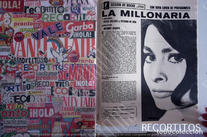 Coleccionismo de Revistas y Peri&oacute;dicos: sofia lorena la millonaria