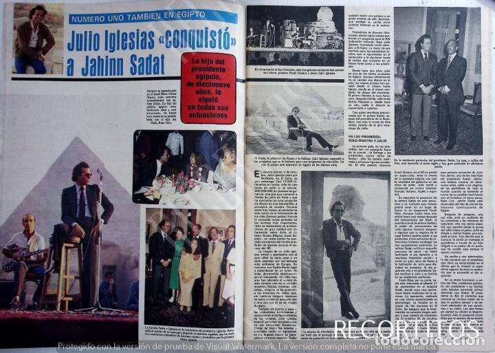 Colecionismo de Revistas e Jornais: julio iglesias en egipto sadat