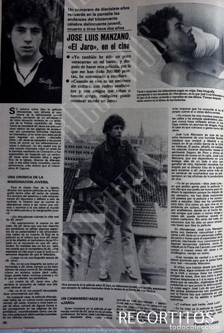 Coleccionismo de revistas y peri&oacute;dicos: jose luis manzano el jaro