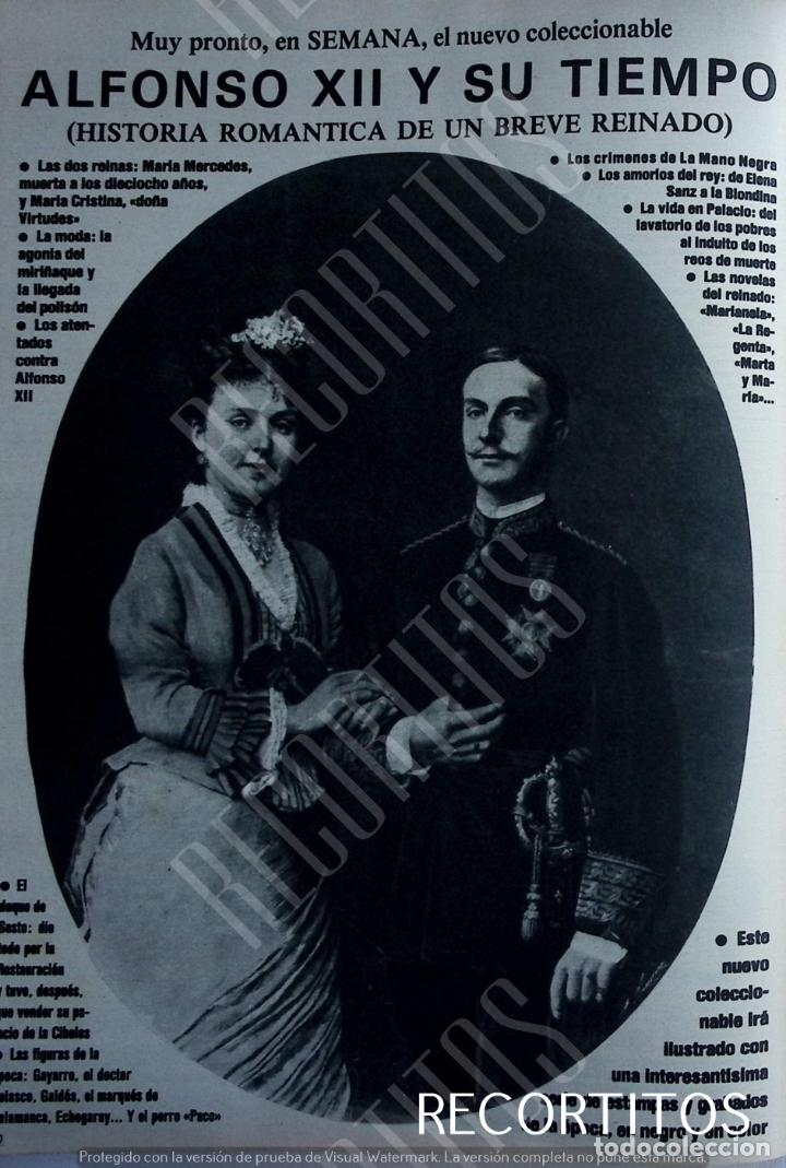 Colecionismo de Revistas e Jornais: alfonso xii
