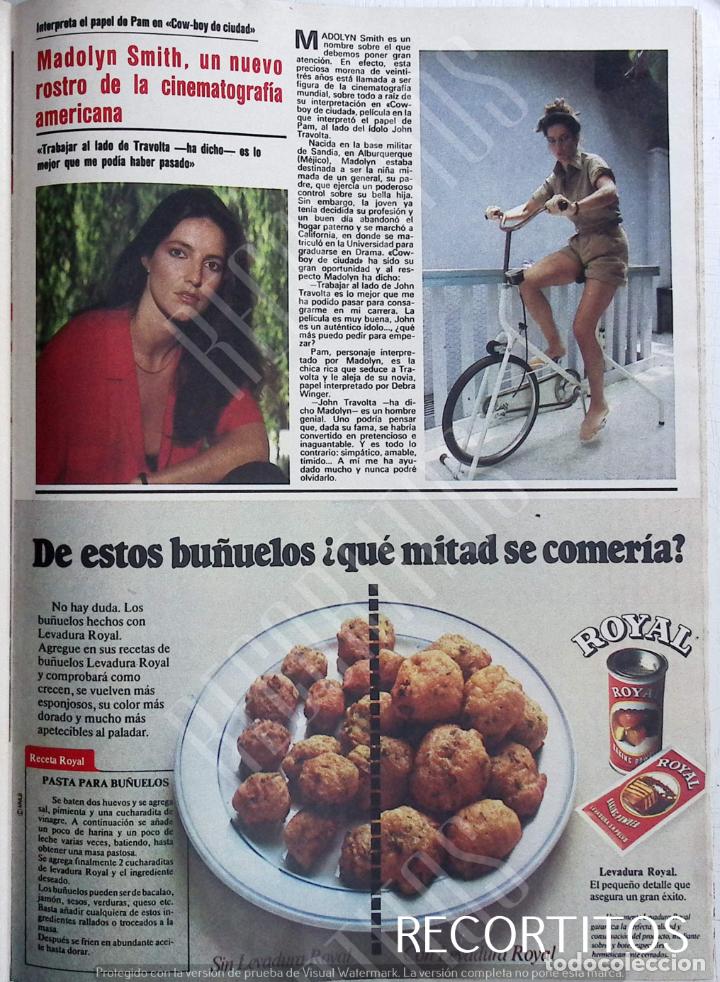 Coleccionismo de revistas y peri&oacute;dicos: madolyn smith