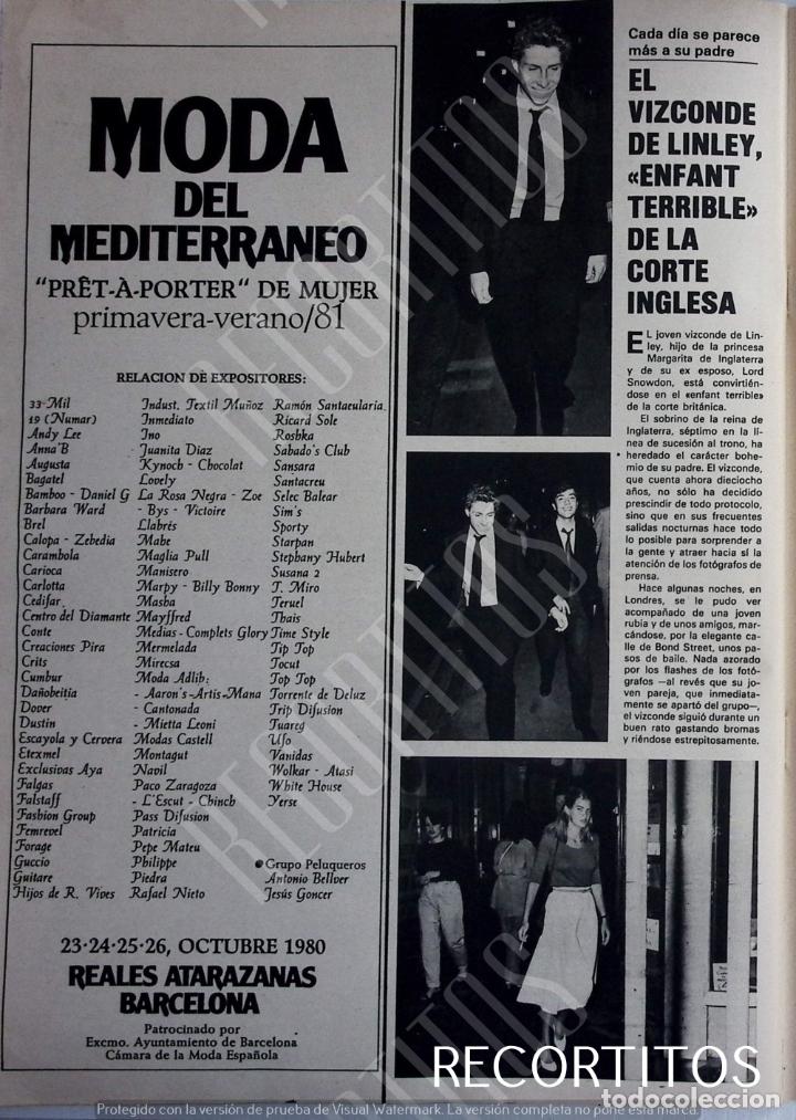 Coleccionismo de revistas y peri&oacute;dicos: vizconde linley