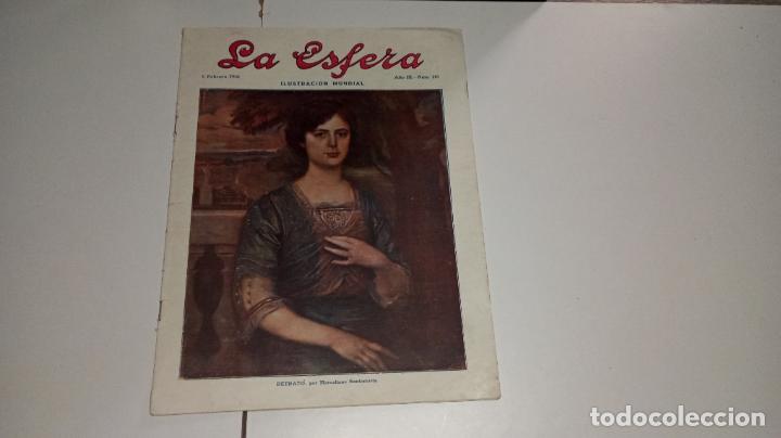 Coleccionismo de revistas y peri&oacute;dicos: Revista la Esfera N&ordm; 110 5 Febrero de 1916
