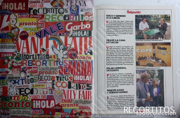 Coleccionismo de Revistas y Peri&oacute;dicos: antonio gala jose maria armero carmen martin fernando fernan gomez