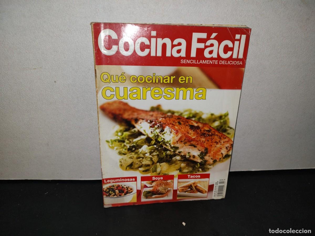Collection Magazines and Newspapers: 165- REVISTA COCINA F&Aacute;CIL. QU&Eacute; COCINAR EN CUARESMA - A&Ntilde;O 23, NO. 2, FEBRERO 2008