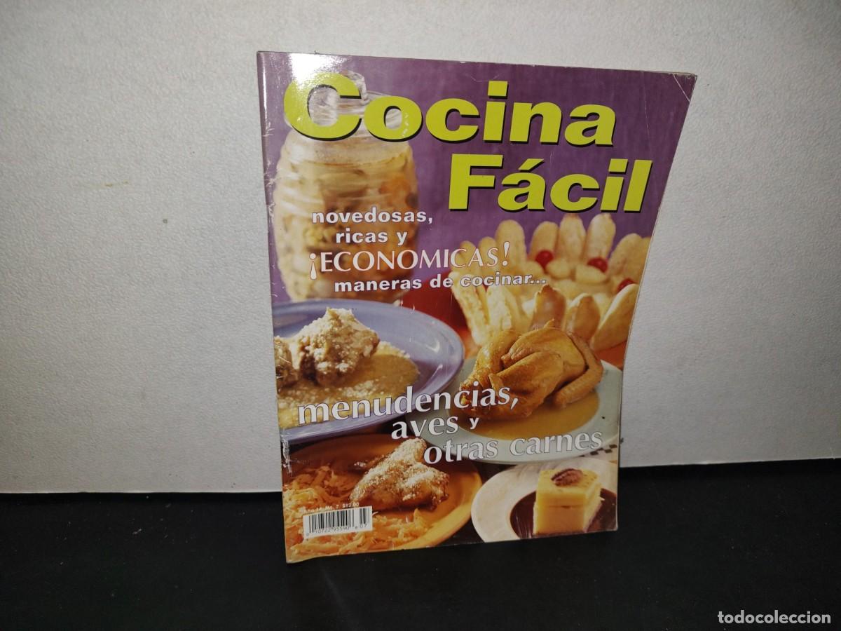 Collection Magazines and Newspapers: 165- REVISTA COCINA F&Aacute;CIL. MENUDENCIAS, AVES Y OTRAS CARNES. A&Ntilde;O 14, NO. 7, JUNIO 1999