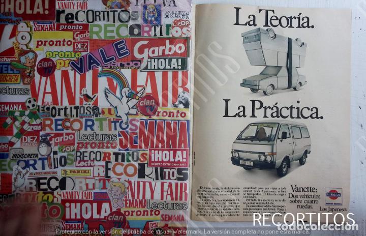 Coleccionismo de Revistas y Peri&oacute;dicos: nissan vanette anuncio publicidad