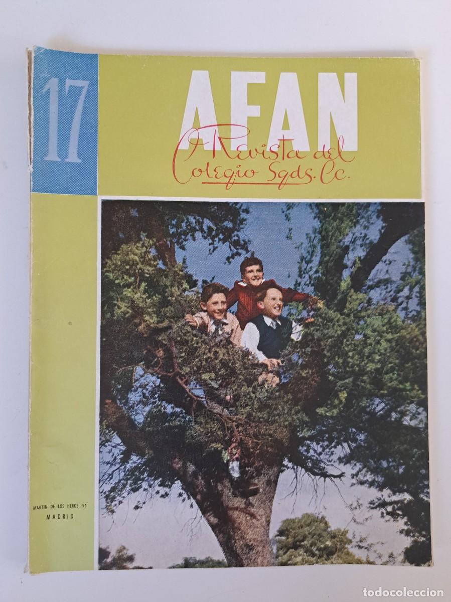 Coleccionismo de Revistas y Peri&oacute;dicos: ANTIGUA REVISTA COLEGIO DE LOS SAGRADOS CORAZONES MARTIN DE LOS HEROS 91 - AFAN N&ordm; 17 - 1956 - MULTI