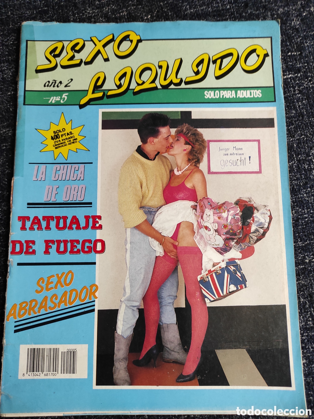 Coleccionismo de revistas y peri&oacute;dicos: SEXO LIQUIDO N&ordm; 5 ( REVISTAS EROTICAS - A&Ntilde;OS 90 )