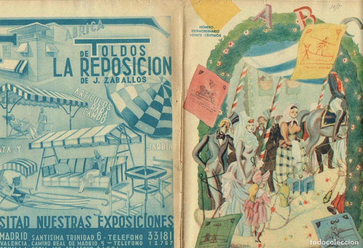 Coleccionismo de Revistas y Peri&oacute;dicos: ABC DOMINICAL EXTRAORDINARIO. EL CORPUS. S&Oacute;LO HOJAS A COLOR. (B39.1)