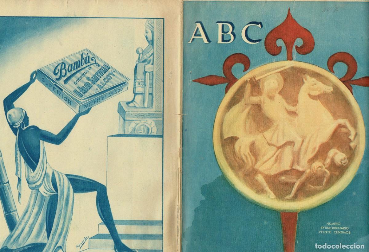 Coleccionismo de Revistas y Peri&oacute;dicos: ABC DOMINICAL EXTRAORDINARIO. FESTIVIDAD DE SANTIAGO. S&Oacute;LO HOJAS A COLOR. (B39.1)